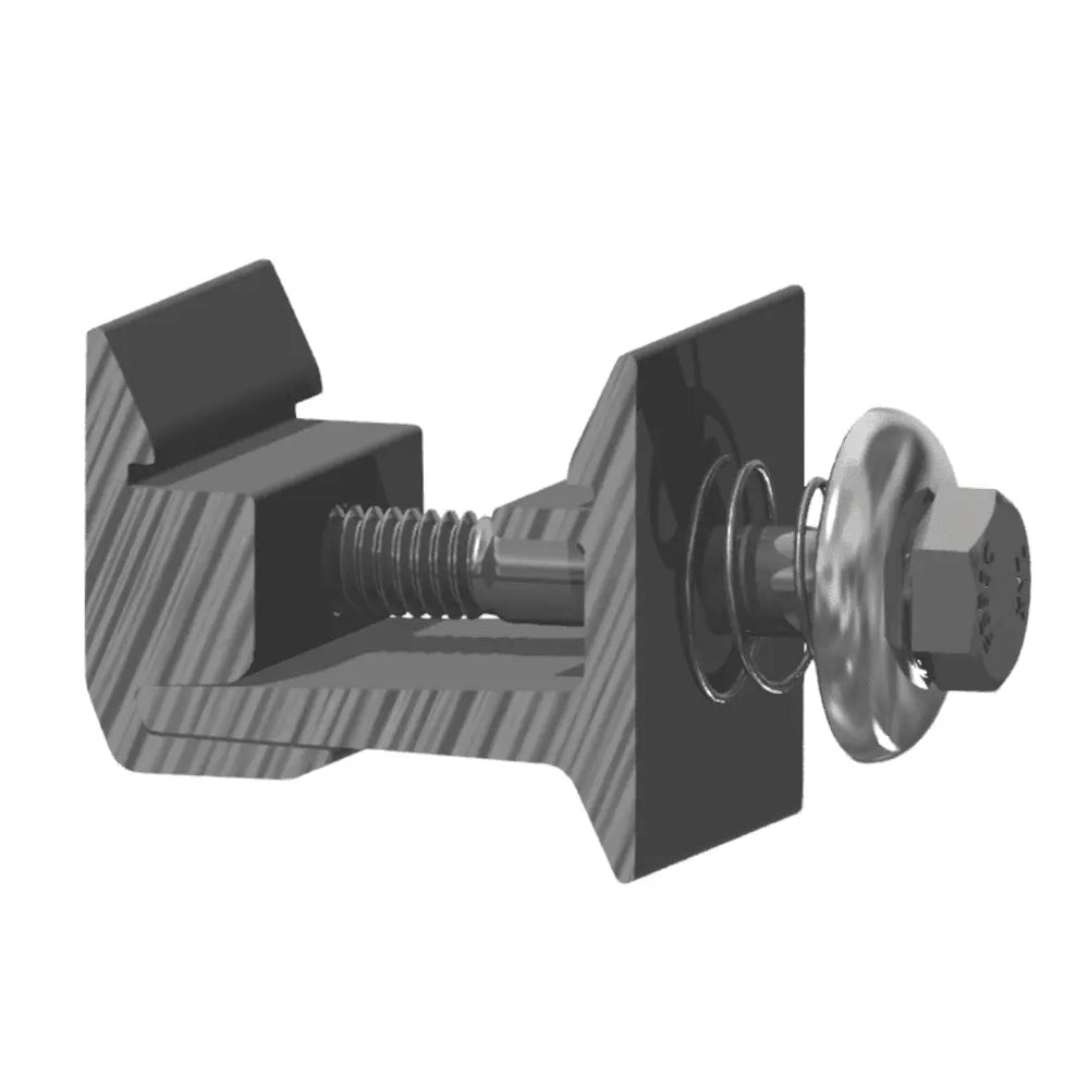 Ultra Rail Mounting Clamp, Silver