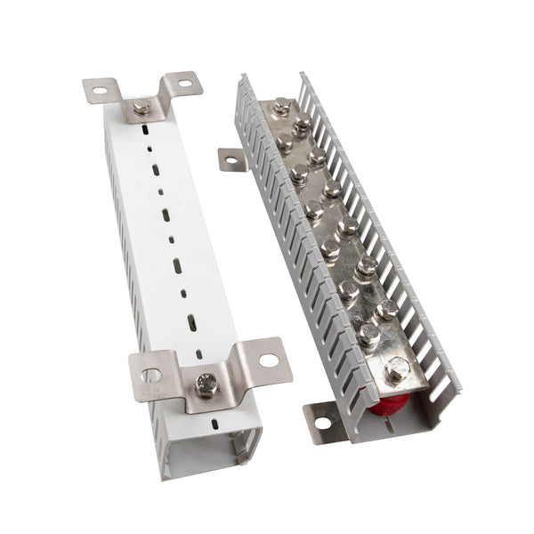 600A 12 Stud Busbars | Red