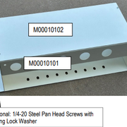 S5-GC(75-125)K-US Wire Cover with Post Mounting Plate