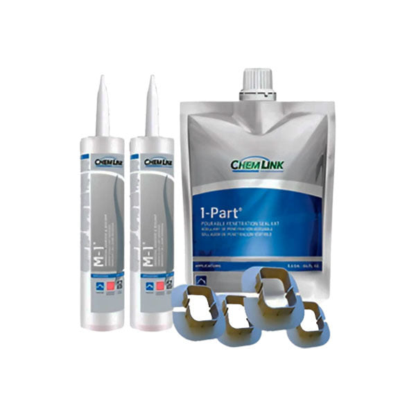 E-Curb, 4.5" x 3.5", Gray, Pourable (Pack of 4)