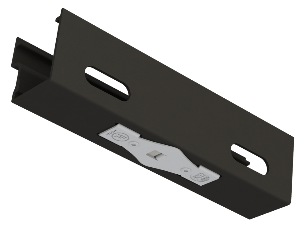 Tool-less Rail Connector 44-X, Set, Dark