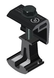 Ultra Rail End Clamp, Black