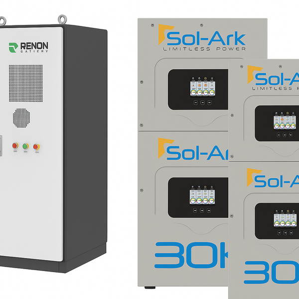 Ecube 60kW + 2 Sol-Ark 30K Inverter Bundle