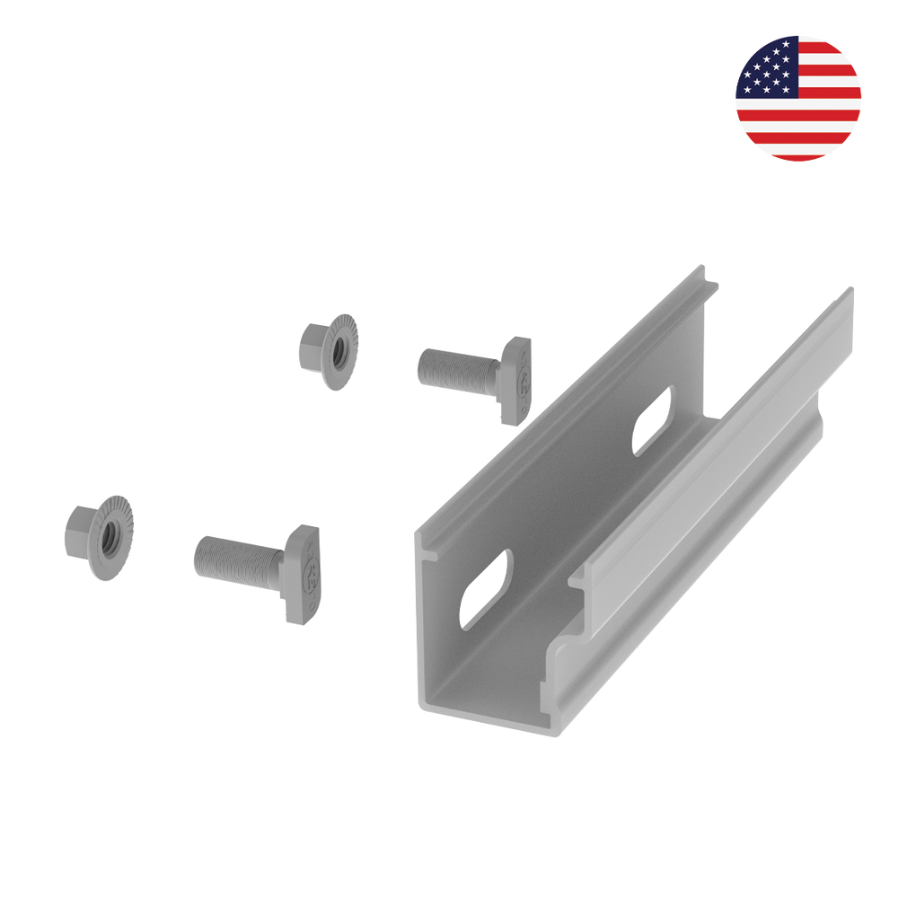 Rail Connector CR44-X/44Max Set, Mill