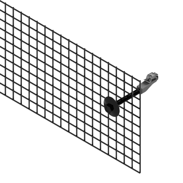 Array Edge Screen, 6", Black (100')