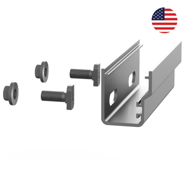 Rail Connector CR 48X/XL Set, Mill, DC