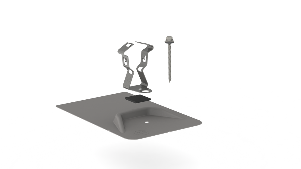 K2 Conduit Clamp Flashing Kit w/EverSeal