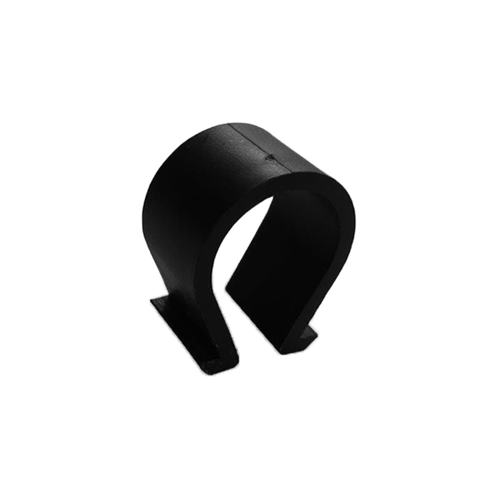 Wire Management Clip, Omega, Black