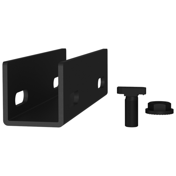 Rail Connector UL 2703 Set, CR80, Dark