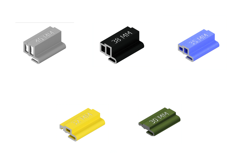 SnapNrack Universal SkirtRail Spacer (30-40mm) (DC / Non-DC)