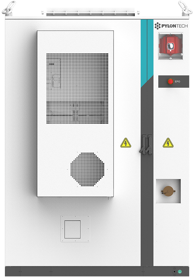 Cabinet system with 3,289kwh M5 BESS
