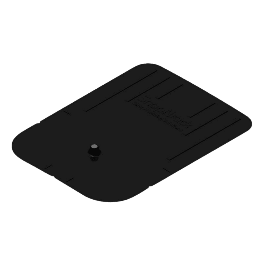 Comp Flashing, 9" x 12", Black Alum (requires Umbrella Lag)